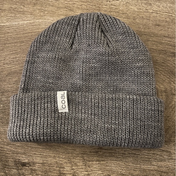 coal Accessories - The Frena Thick Knit Cuff Beanie- Coal